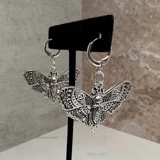 Killer Moth Earrings