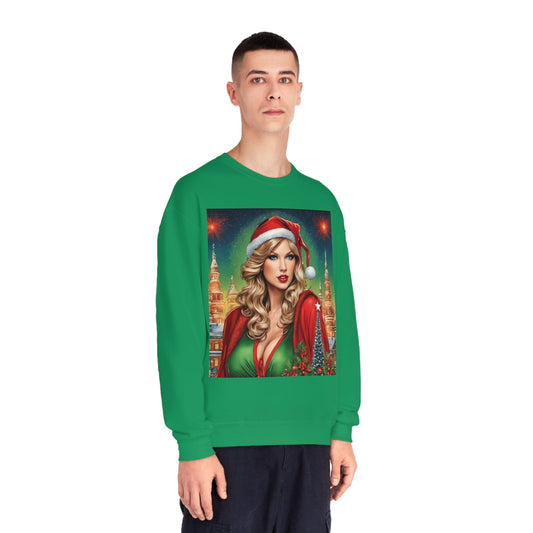 Ugly Swiftmas Sweater Perfect for Christmas Gift for Swiftie Men/Women Green or Red