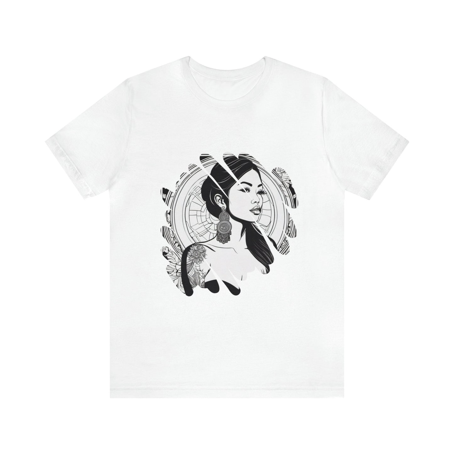 Melinda Tattoo Pin-Up Girl Short Sleeve Tee Perfect Gift for Men and Women