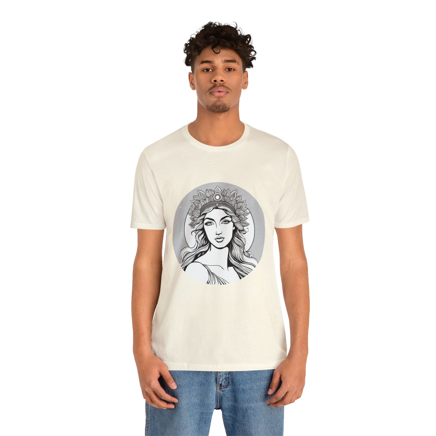 Aphrodite Tattoo Pin-Up Girl Short Sleeve Tee Perfect Gift for Men and Women
