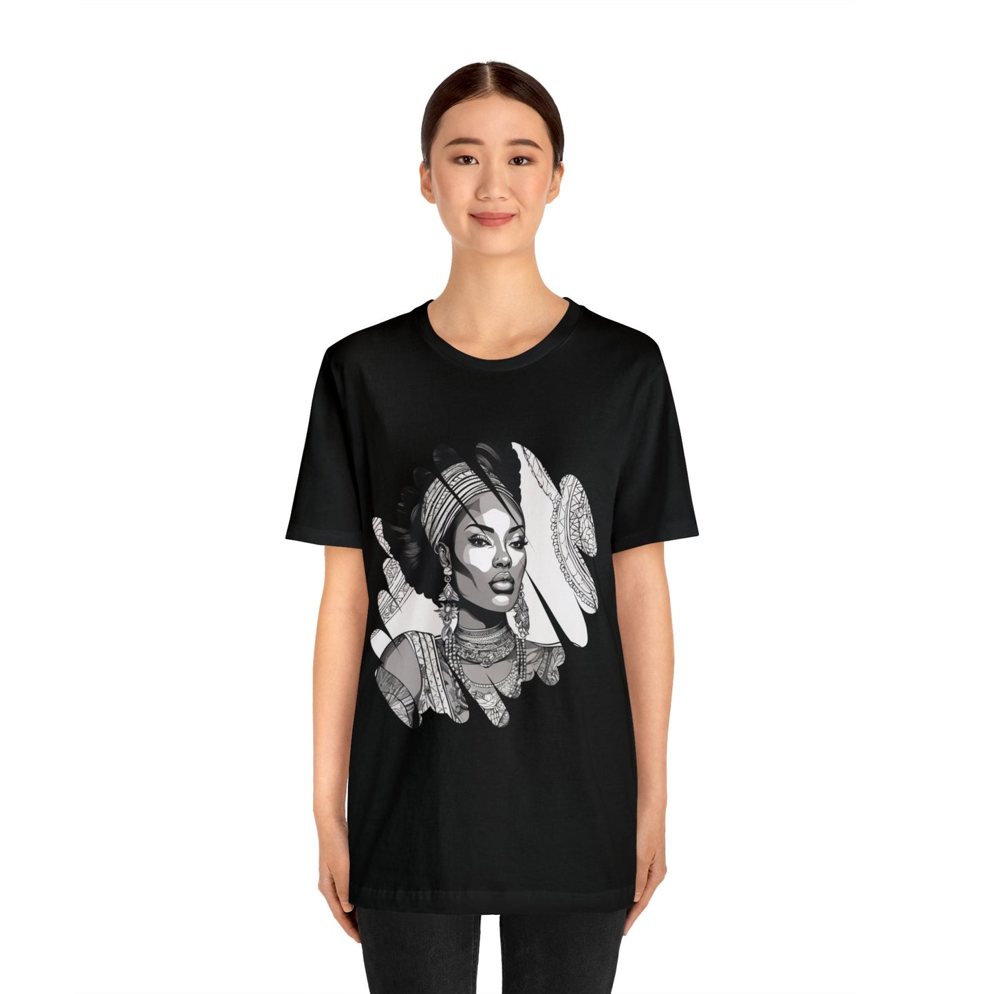 Isabella Pin-Up Girl Short Sleeve Tee Perfect Gift for Men and Women