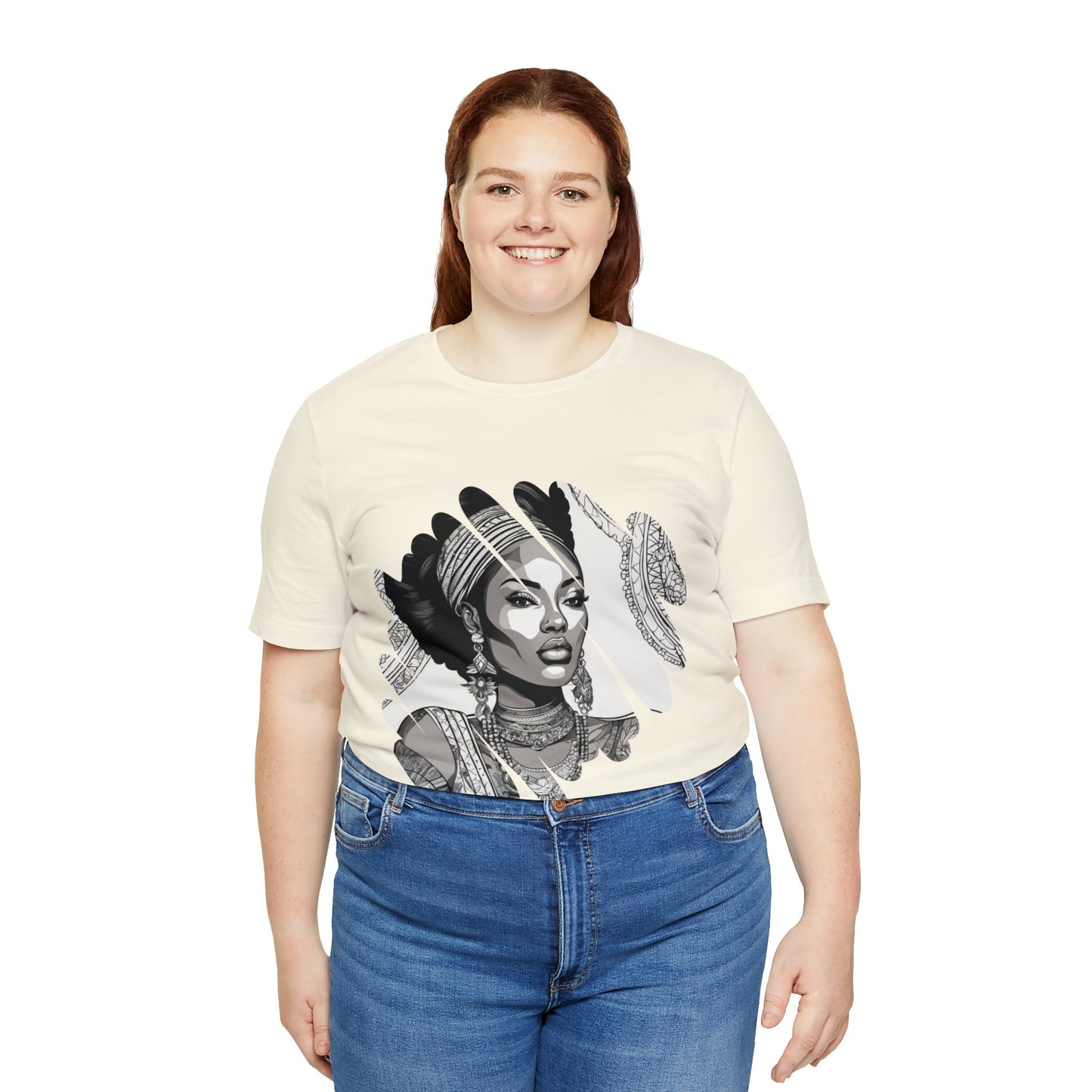 Isabella Pin-Up Girl Short Sleeve Tee Perfect Gift for Men and Women