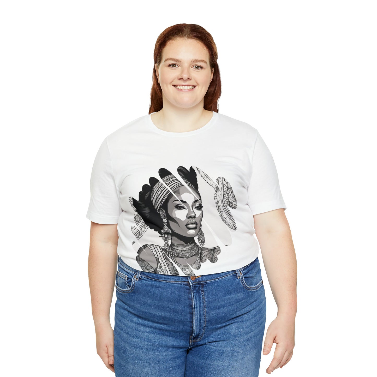 Isabella Pin-Up Girl Short Sleeve Tee Perfect Gift for Men and Women