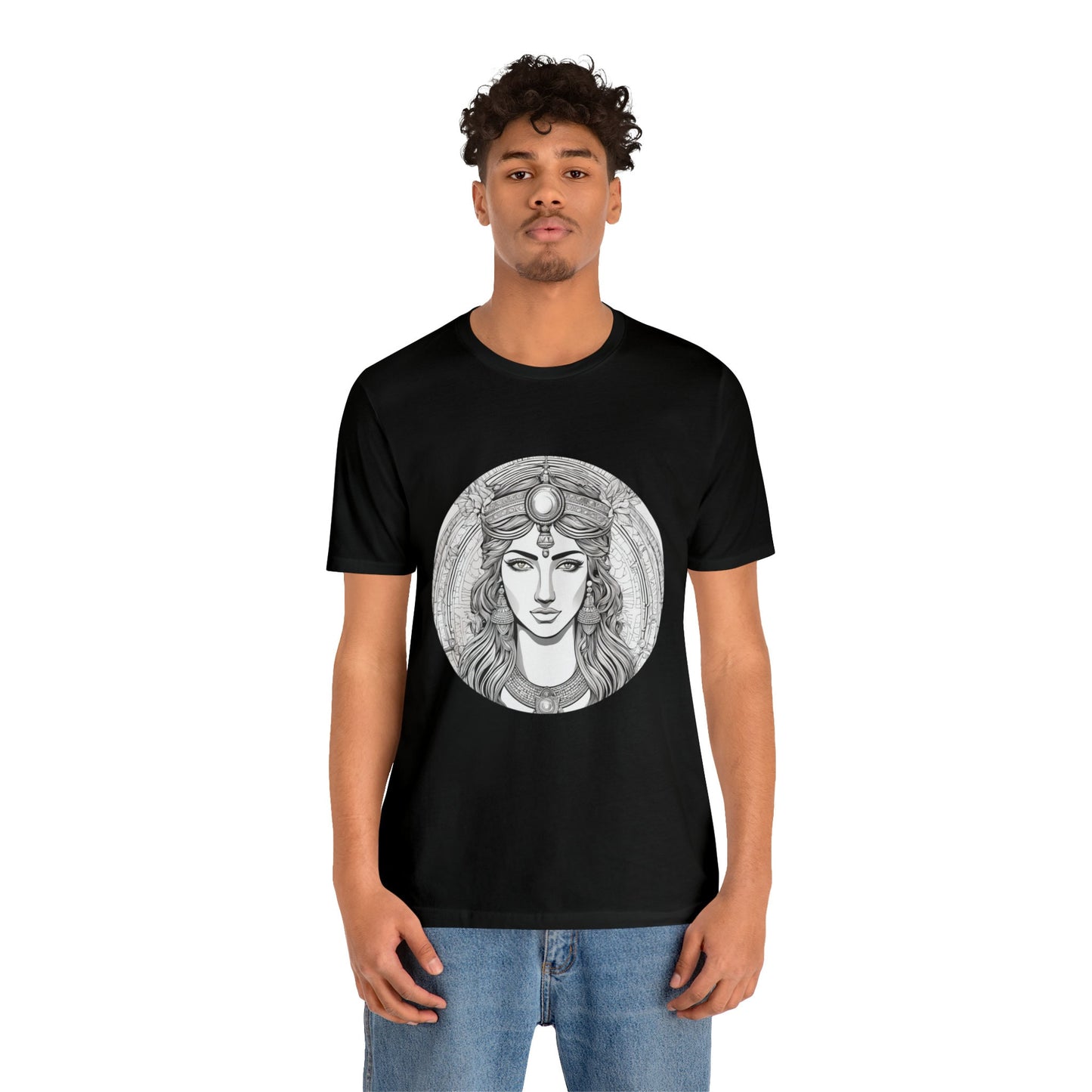 Artemis Tattoo Short Sleeve Tee Perfect Gift for Men and Women