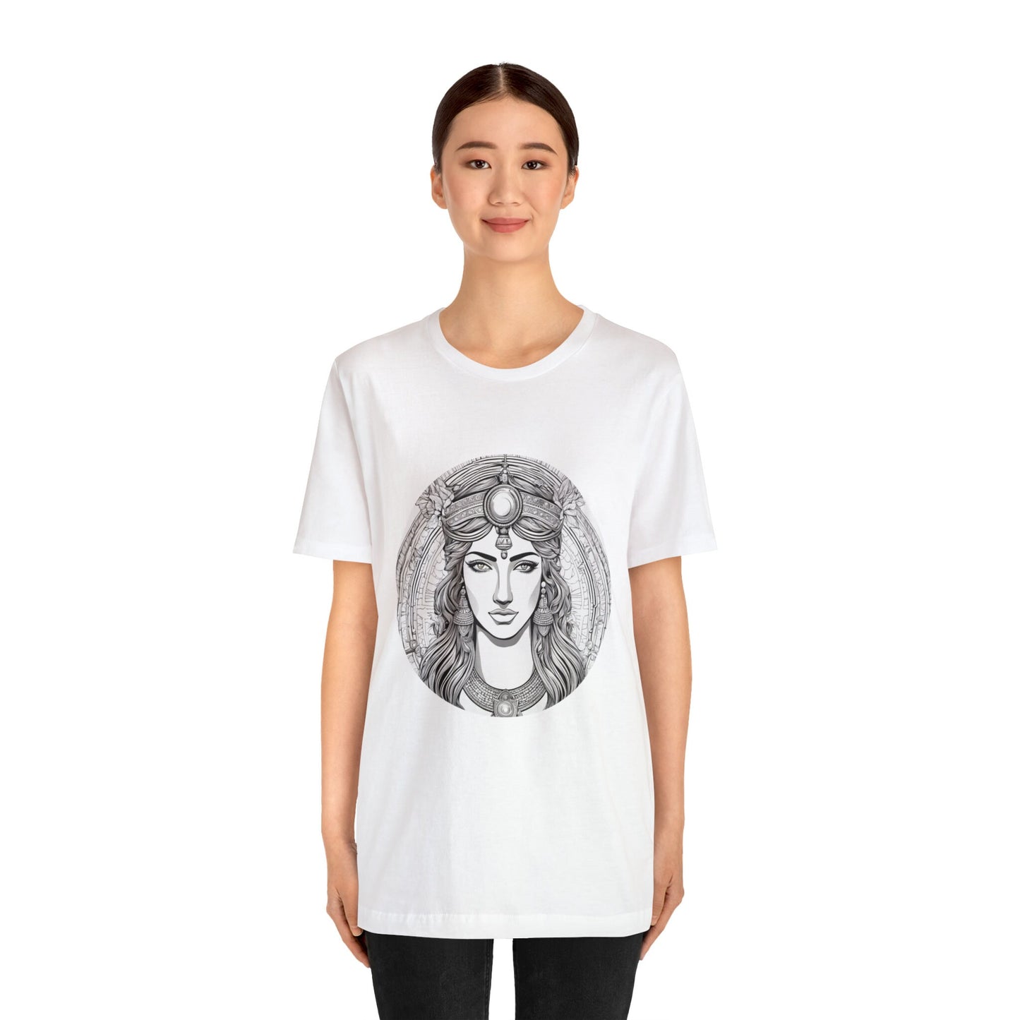 Artemis Tattoo Short Sleeve Tee Perfect Gift for Men and Women